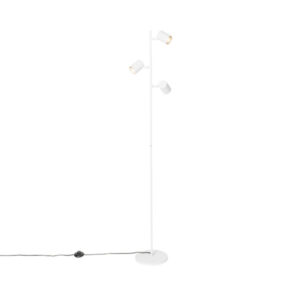 Modern floor lamp white 3-light - Jeana